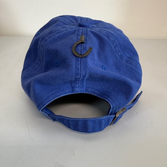 '47 Clean Up New York Giants Upside-Down Unstructured Strap Back Cap Hat Blue - Picture 4 of 6